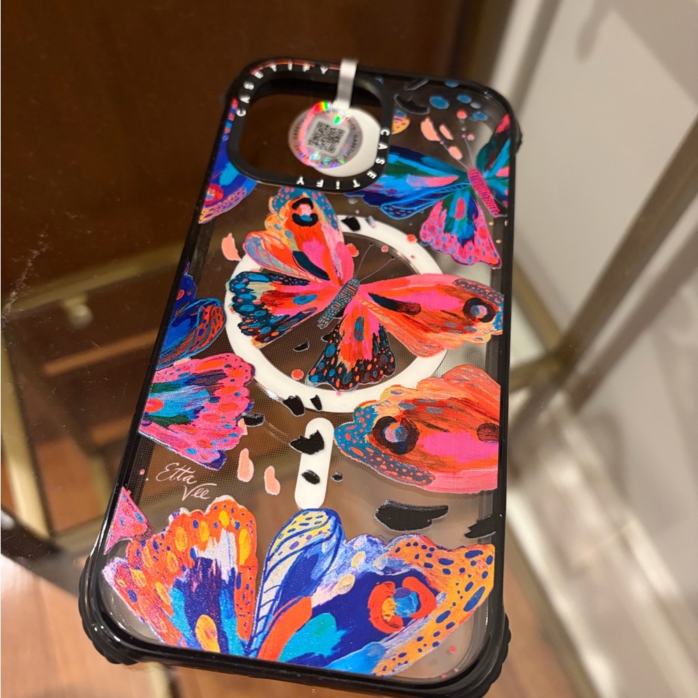 Casetify Colorflies by EttaVee
Ultra Impact Case MagSafe Compatible